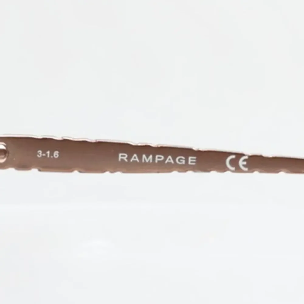 Rampage R175 BRN 52-16-135mm Eyeglass FRAMES ONLY - GOOD CONDITION - READ